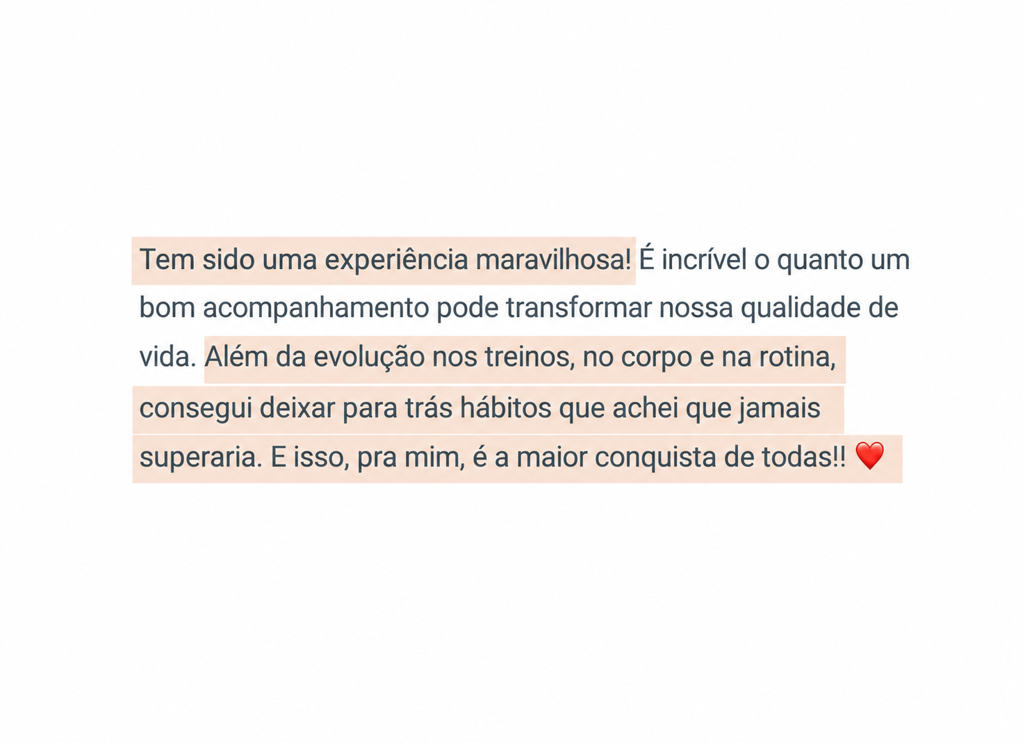 Depoimento de paciente 2